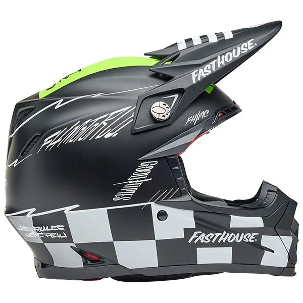 Bell - Moto-9S Flex Fasthouse Smoke Bomb Helmet 1