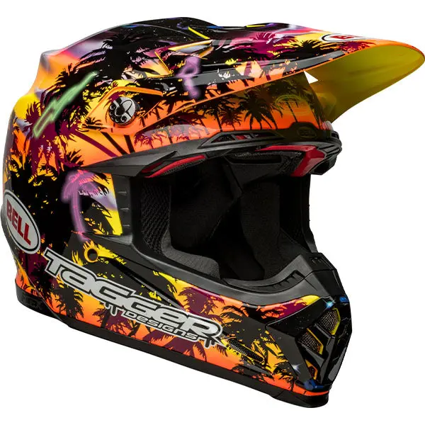 Bell - Moto 9S Flex Tagger Tropical Fever Helmet 1