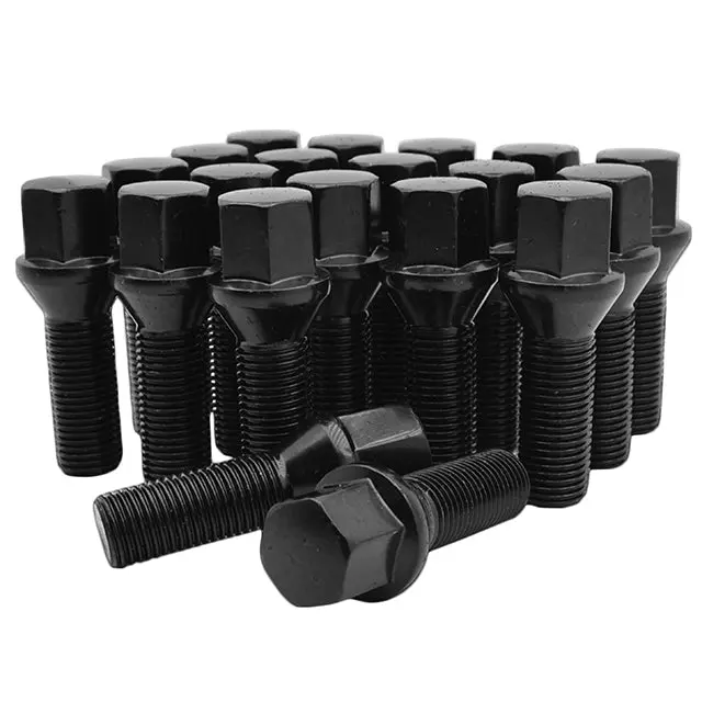 14X1.5 Conical Seat Wheel Lug Bolts, 28 Mm - 60 Mm Shank Length 1