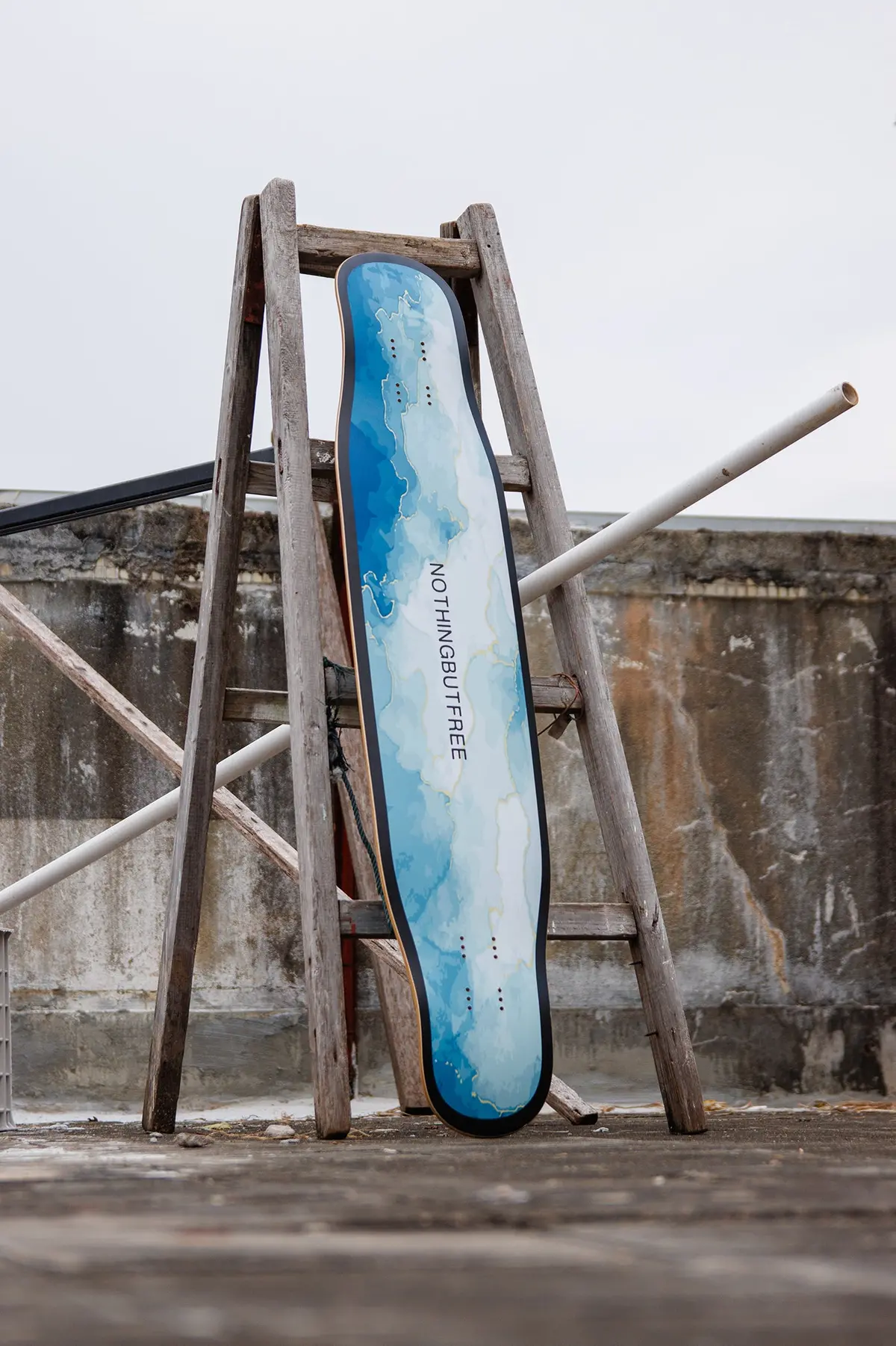 Nothing But Free - Freestyle Deck 45.5"(Blue) 1