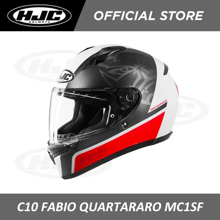 Hjc Helmets C10 Fabio Quartararo Mc1sf 1