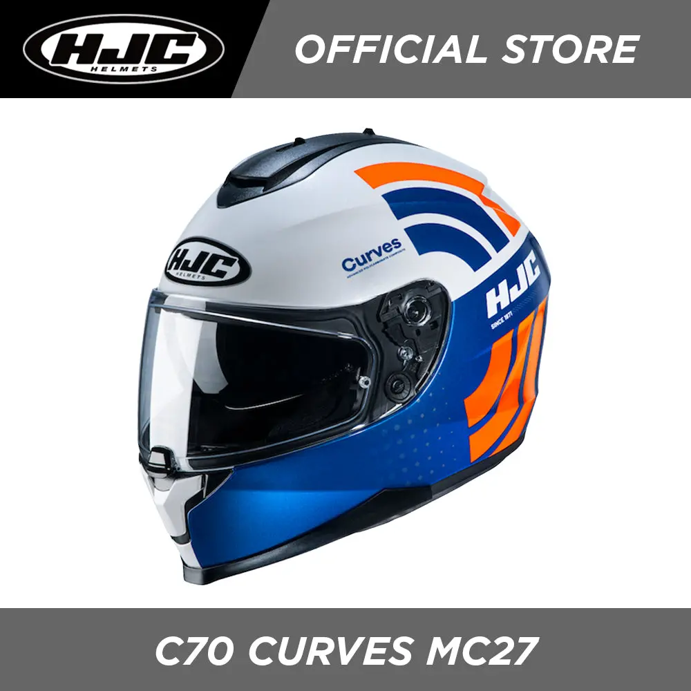 Hjc Helmets C70 Curves Mc27 1