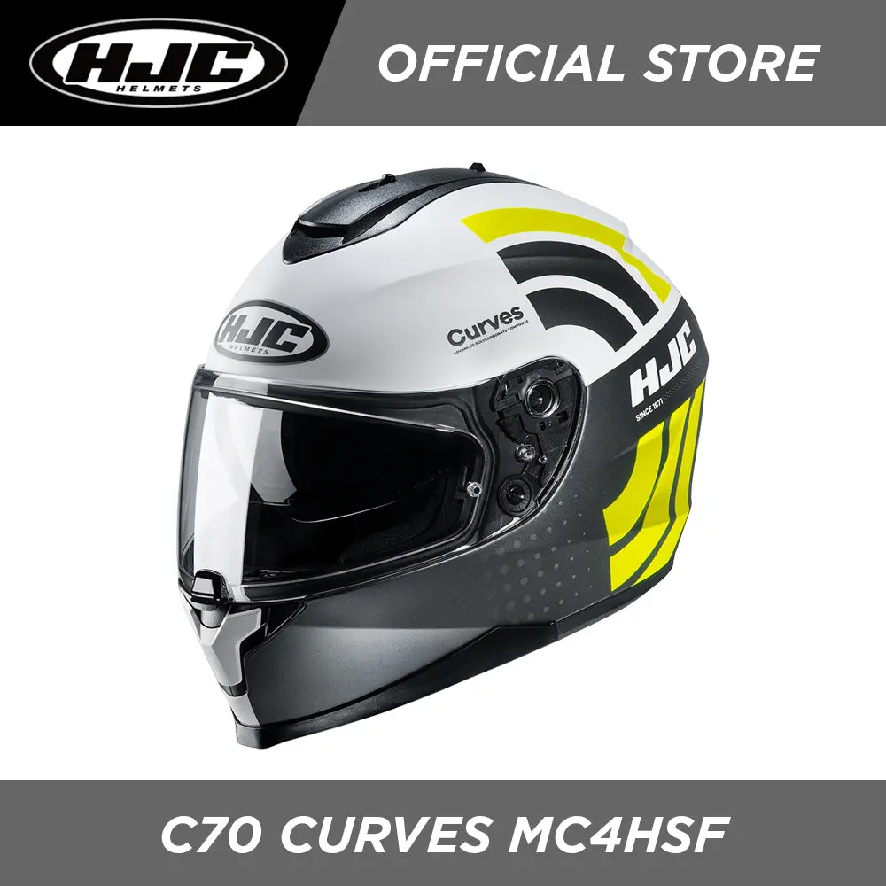 Hjc Helmets C70 Curves Mc4hsf 1
