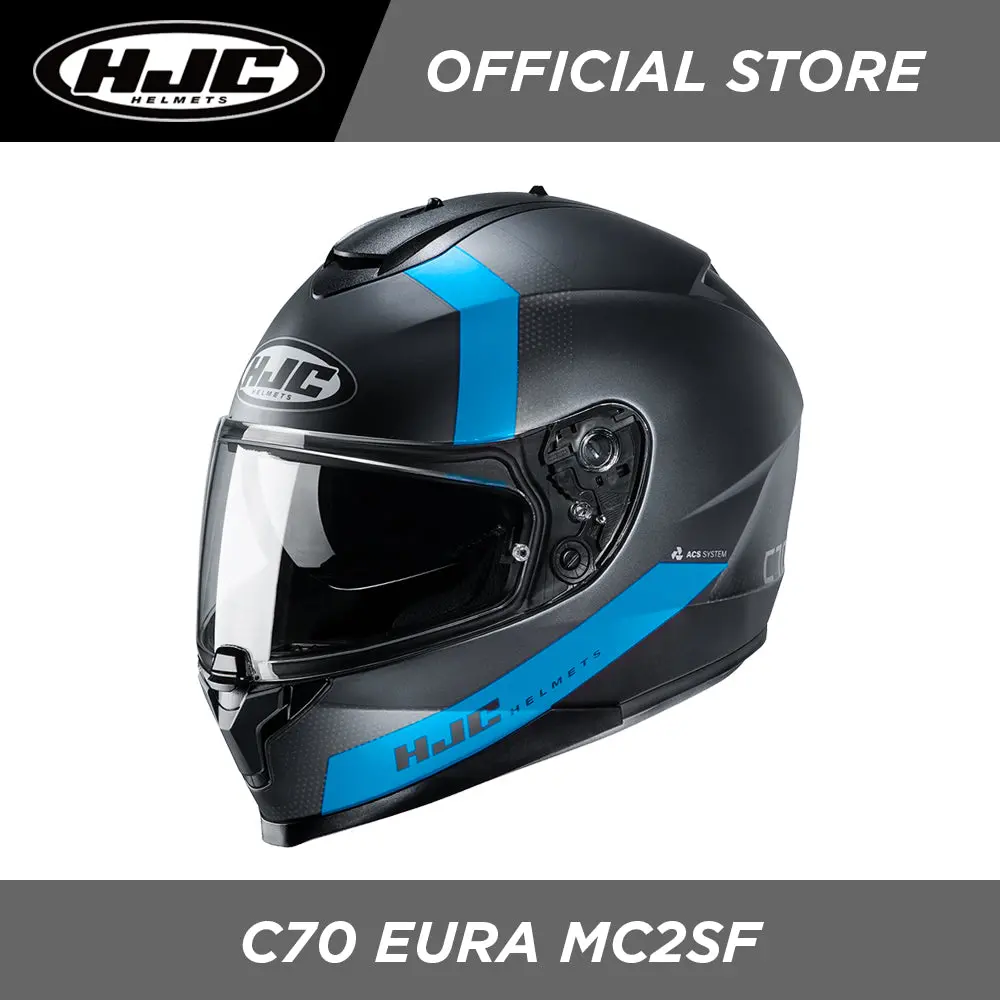 Hjc Helmets C70 Eura Mc2sf 1