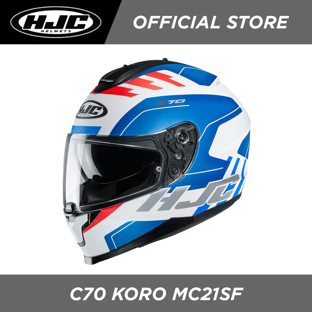 Hjc Helmets C70 Koro Mc21sf 1