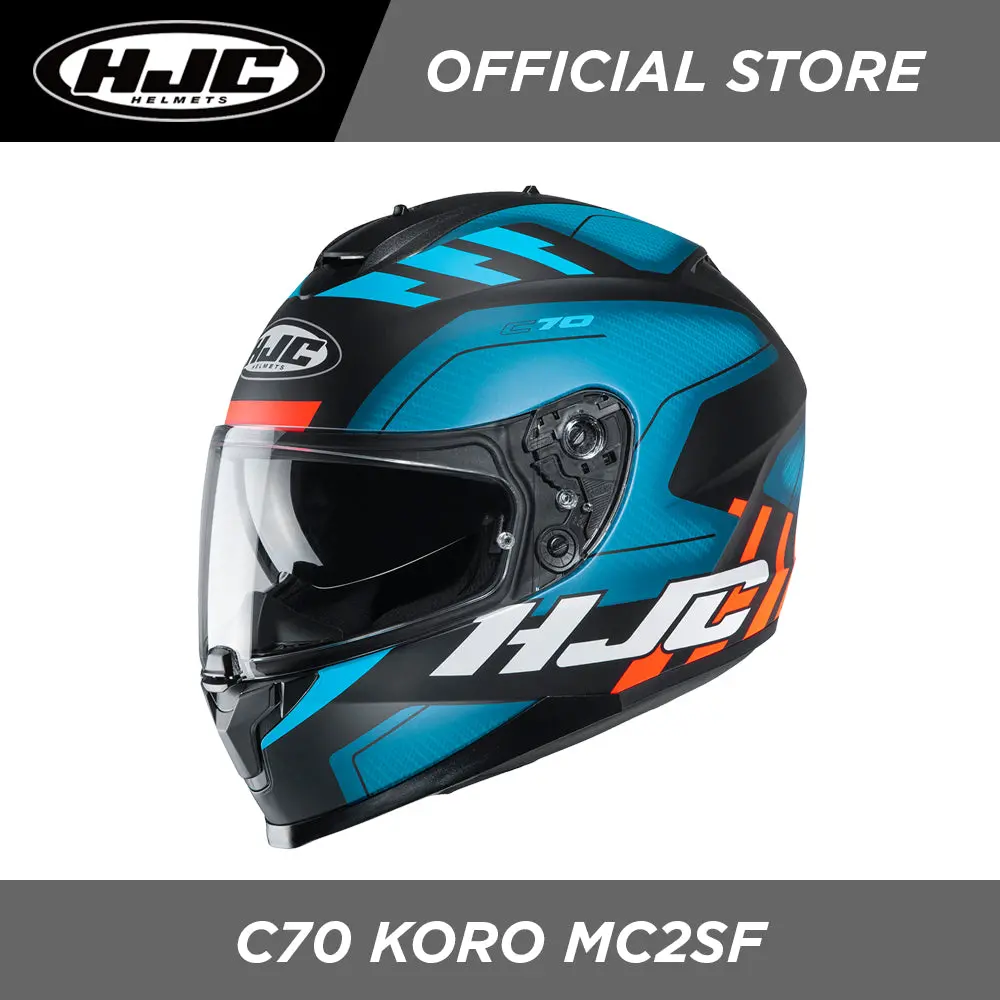 Hjc Helmets C70 Koro Mc2sf 1