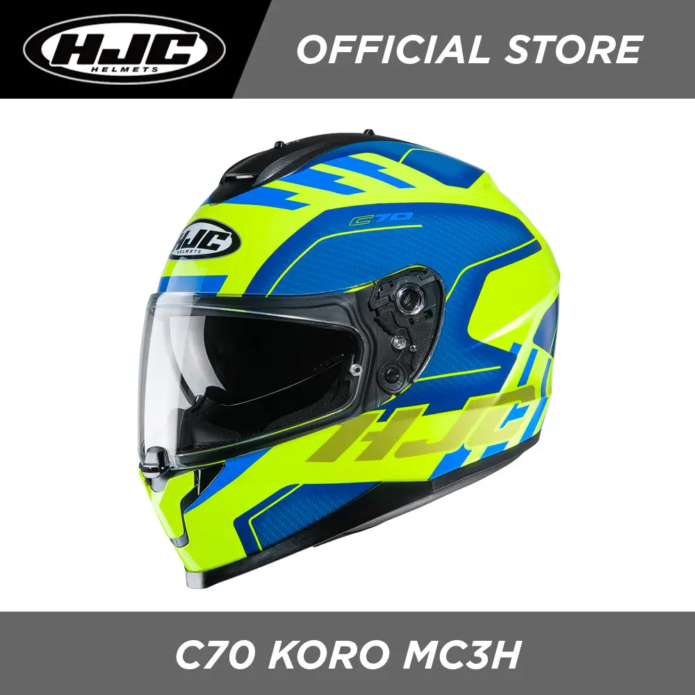Hjc Helmets C70 Koro Mc3h 1