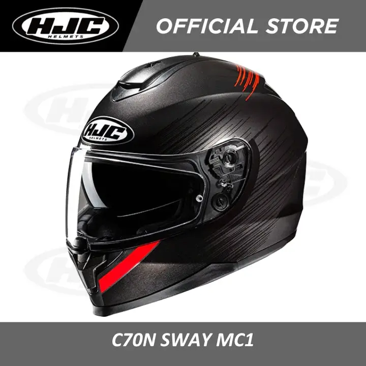 Hjc Helmets C70n Sway Mc1 1