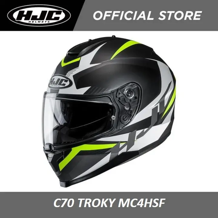 Hjc Helmets C70 Troky Mc4hsf 1