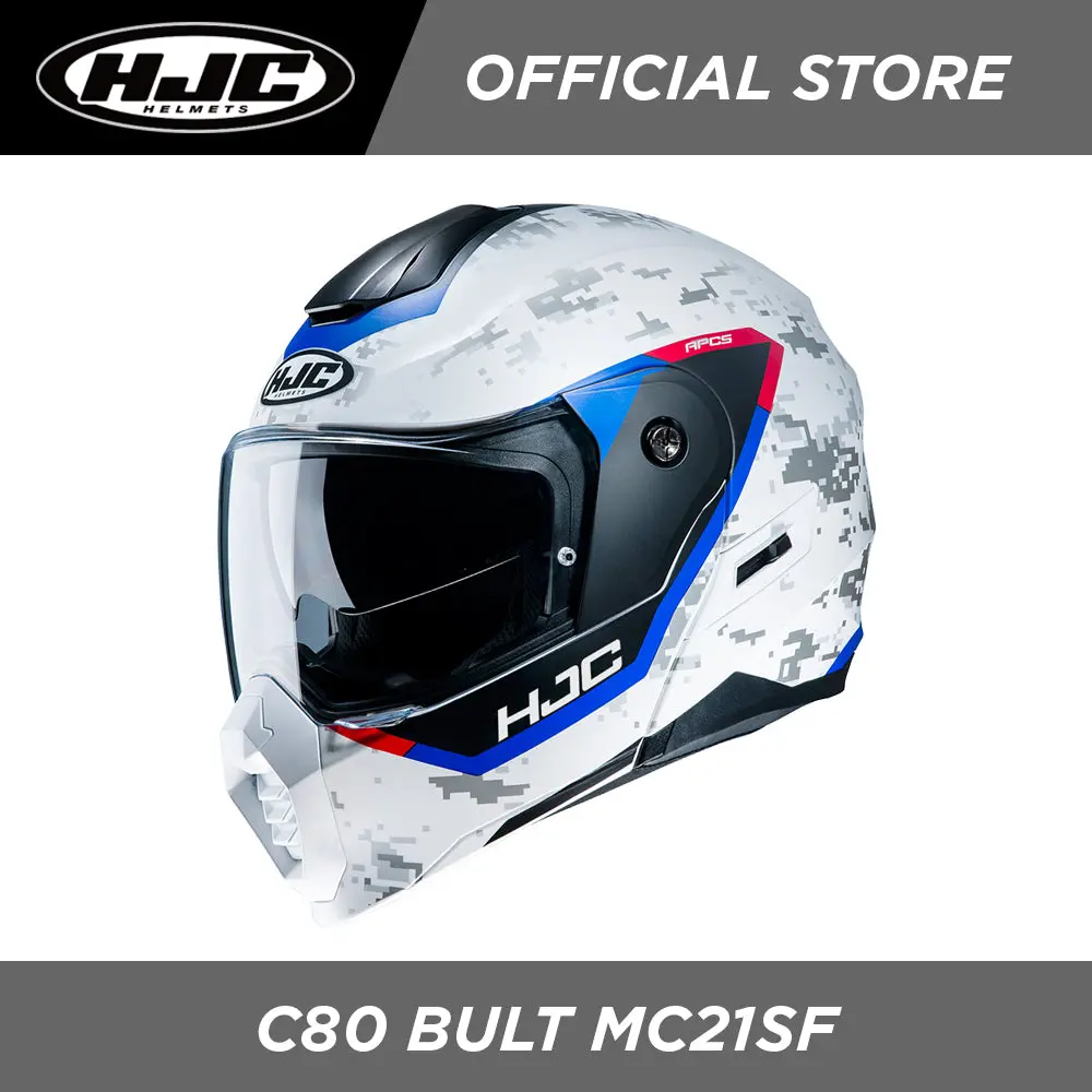 Hjc Helmets C80 Bult Mc21sf 1