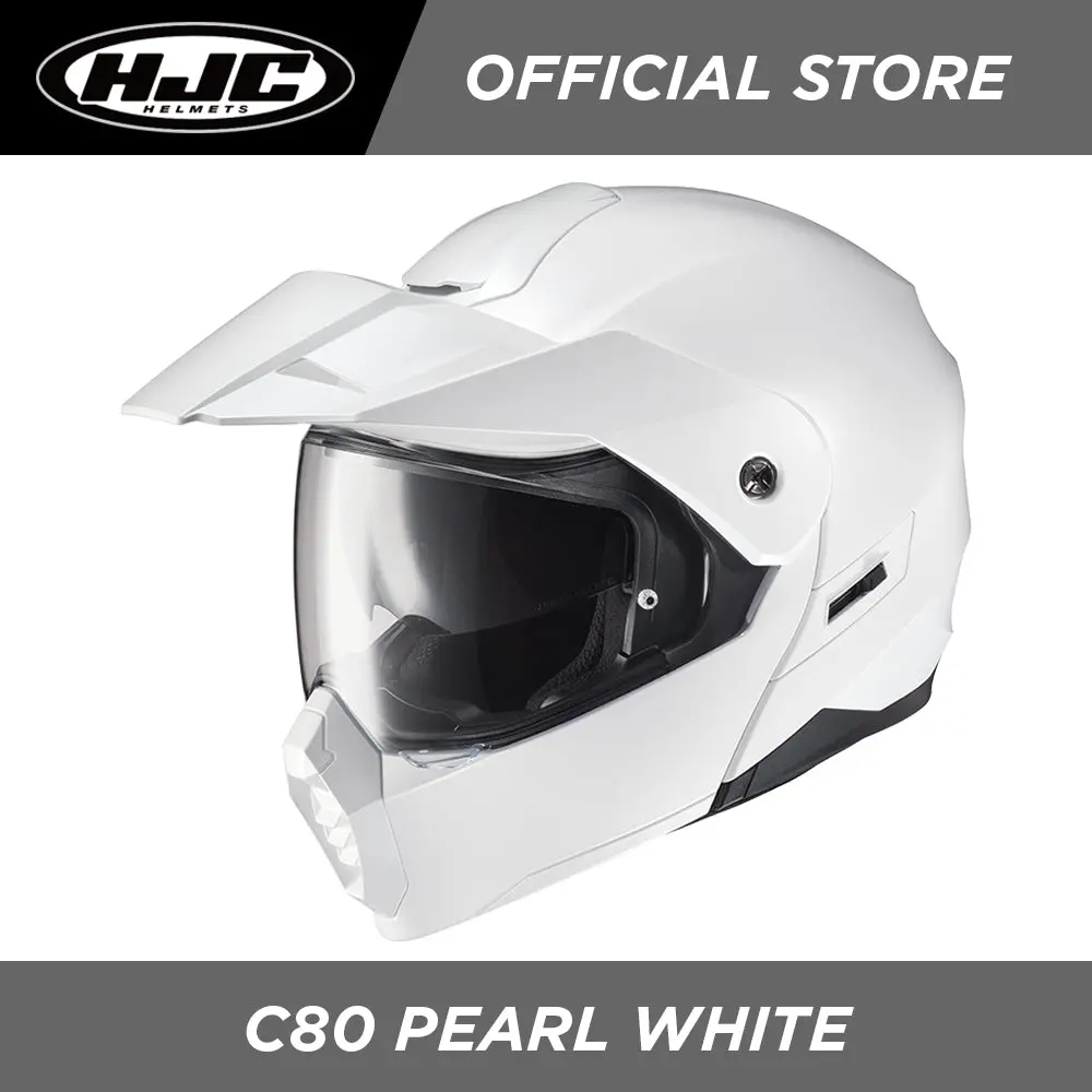 Hjc Helmets C80 Pearl White 1