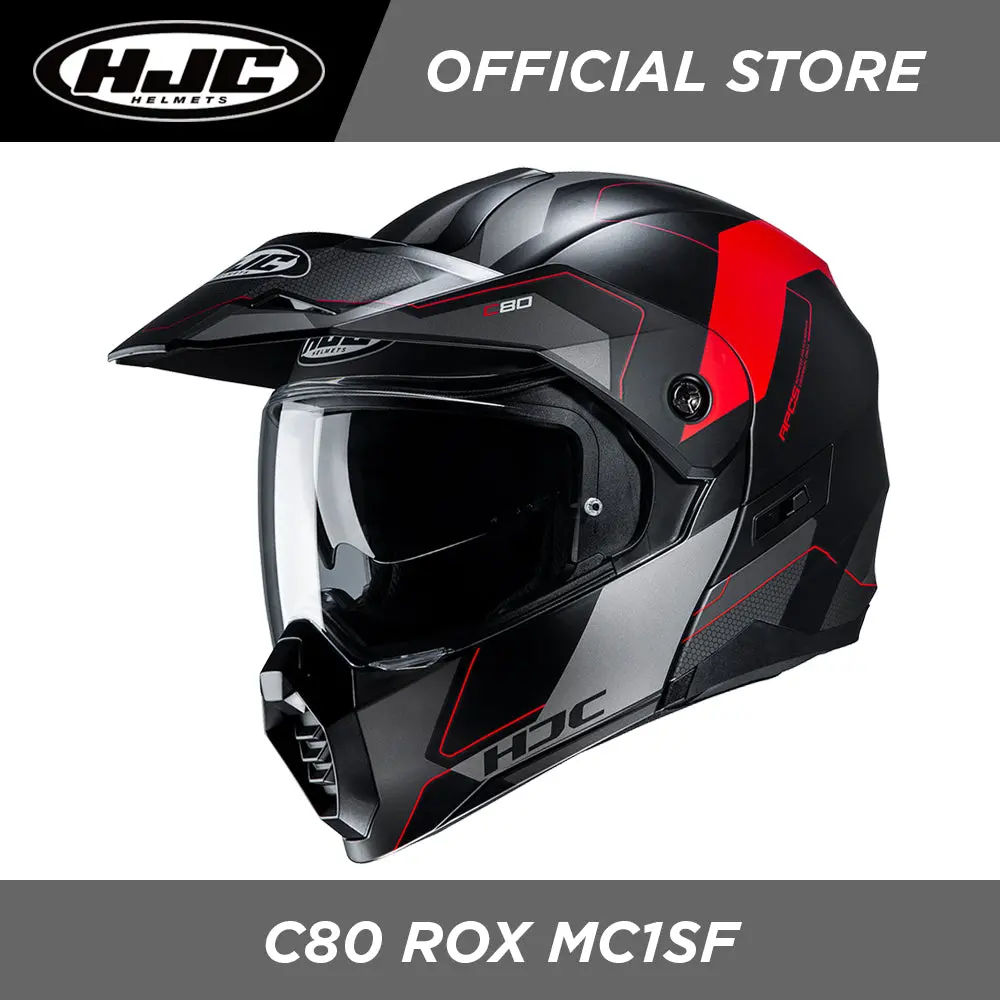 Hjc Helmets C80 Rox Mc1sf 1