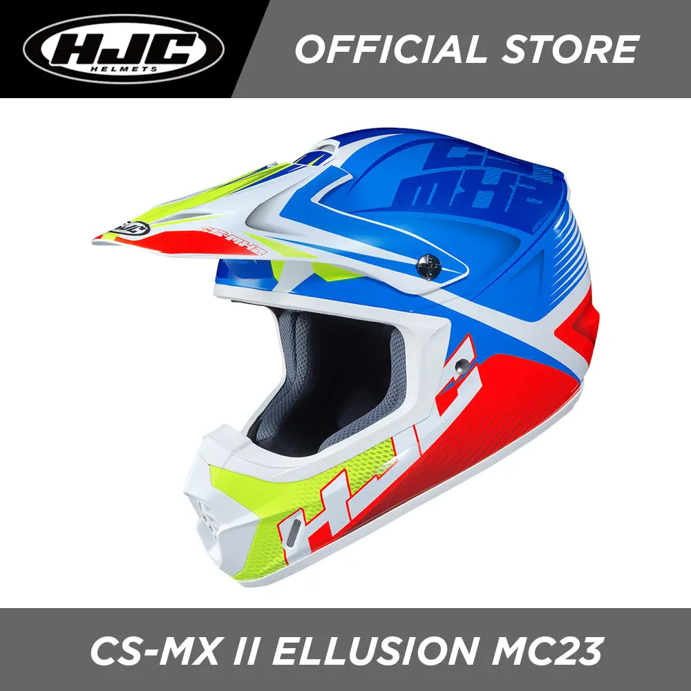 Hjc Helmets Cs-Mx Ii Ellusion Mc23 1