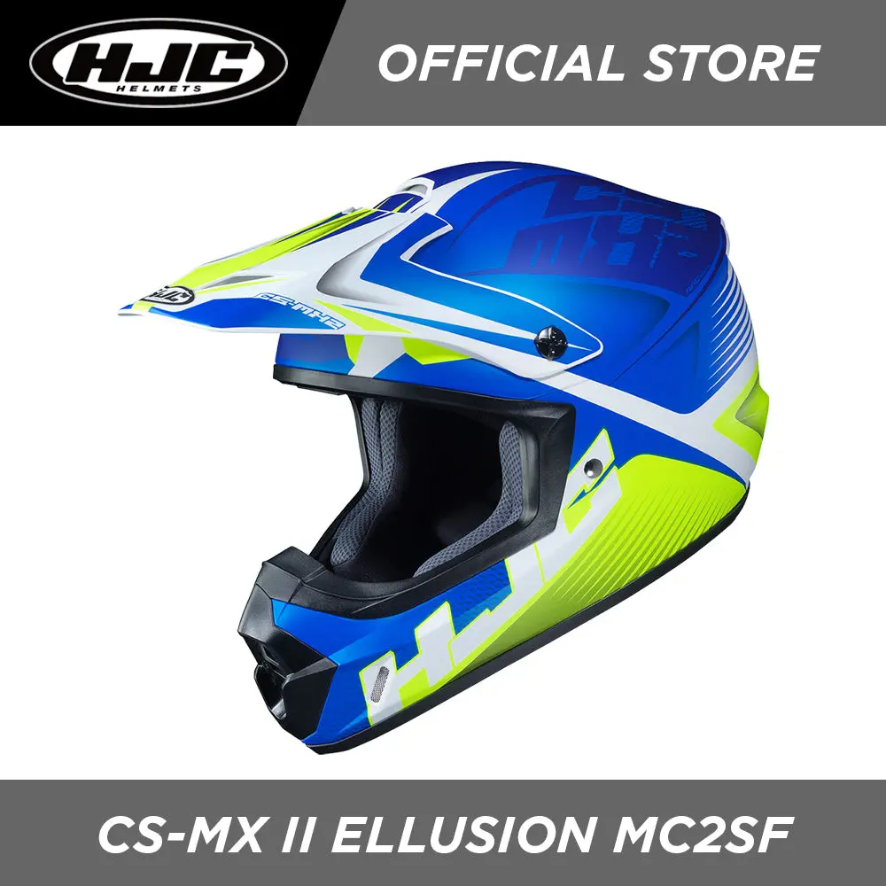Hjc Helmets Cs-Mx Ii Ellusion Mc2sf 1