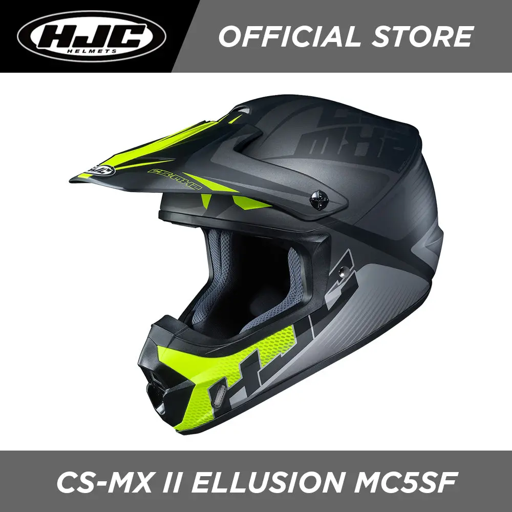 Hjc Helmets Cs-Mx Ii Ellusion Mc5sf 1