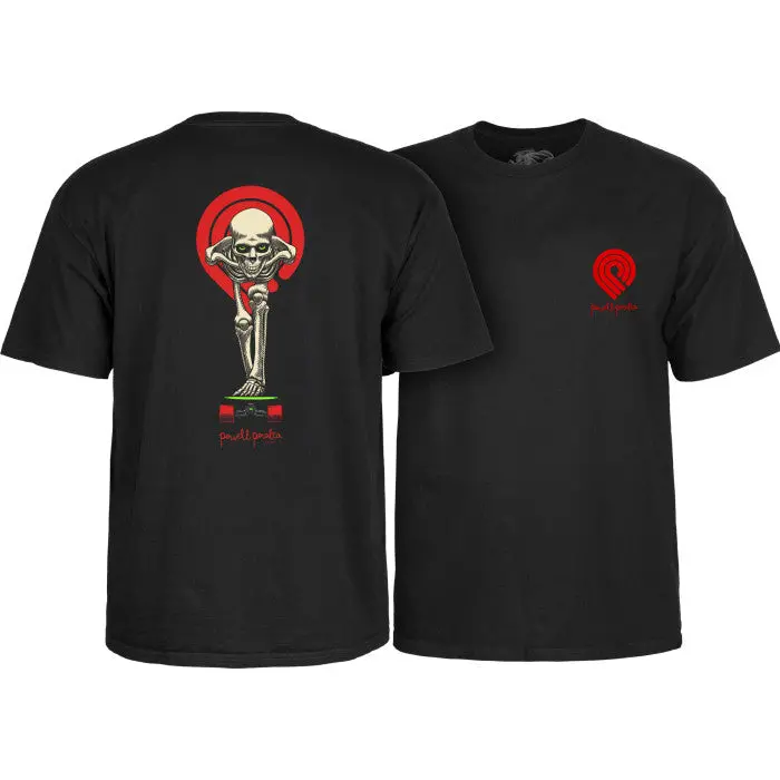 Powell Peralta - Tucking Skeleton T-Shirt (Black) 1