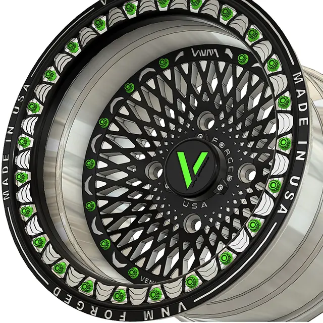 V-5 Beadlock Utv Wheels Lightweight Billet Aluminum For Can Am Rzr Yxz 2