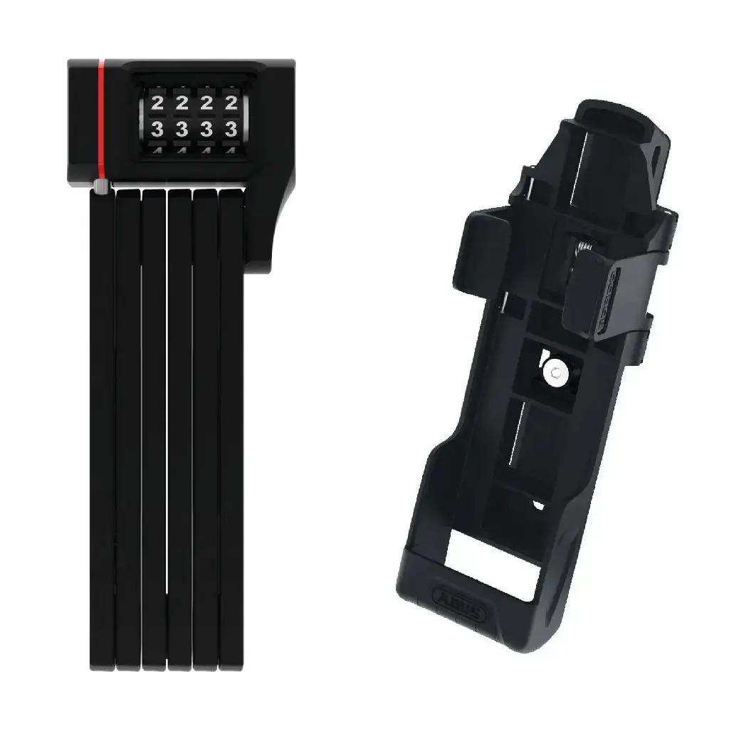Abus Bordo U-Grip 5700 Combination Lock, 80Cm, Black 1
