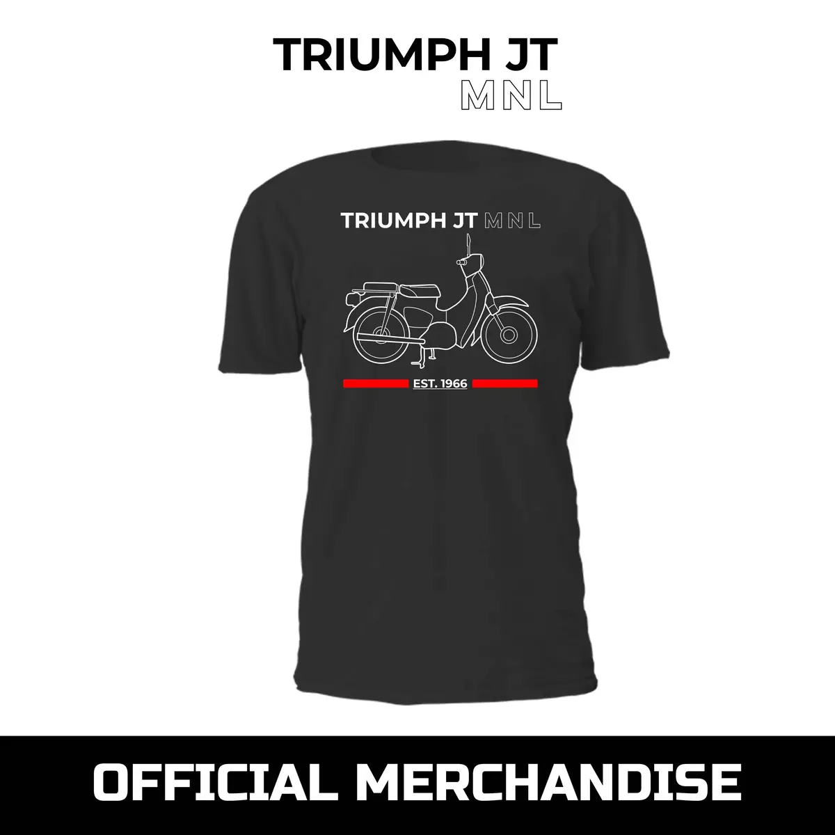 Triumph Jt Mnl Cub Cotton Shirt Black 1
