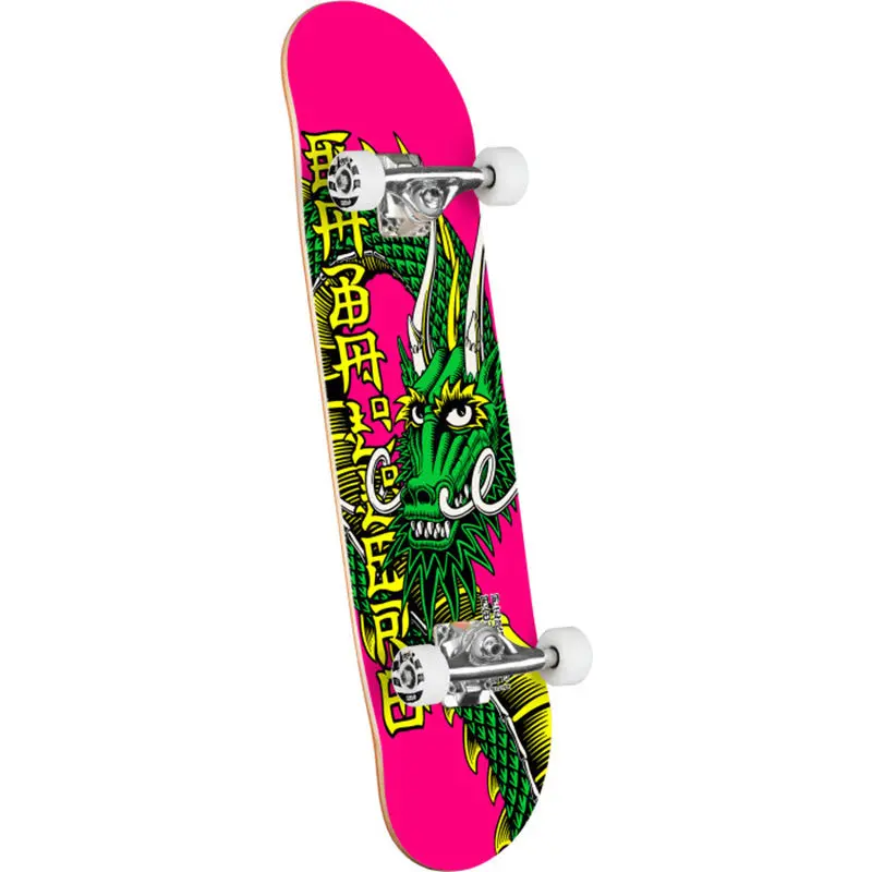 Powell Peralta 8.25" X 31.95" Cab Ban This Birch Pink Complete Skateboard (Dylans Special) 1