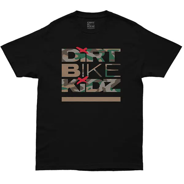 Dirt Bike Kidz - Camo Tee 1