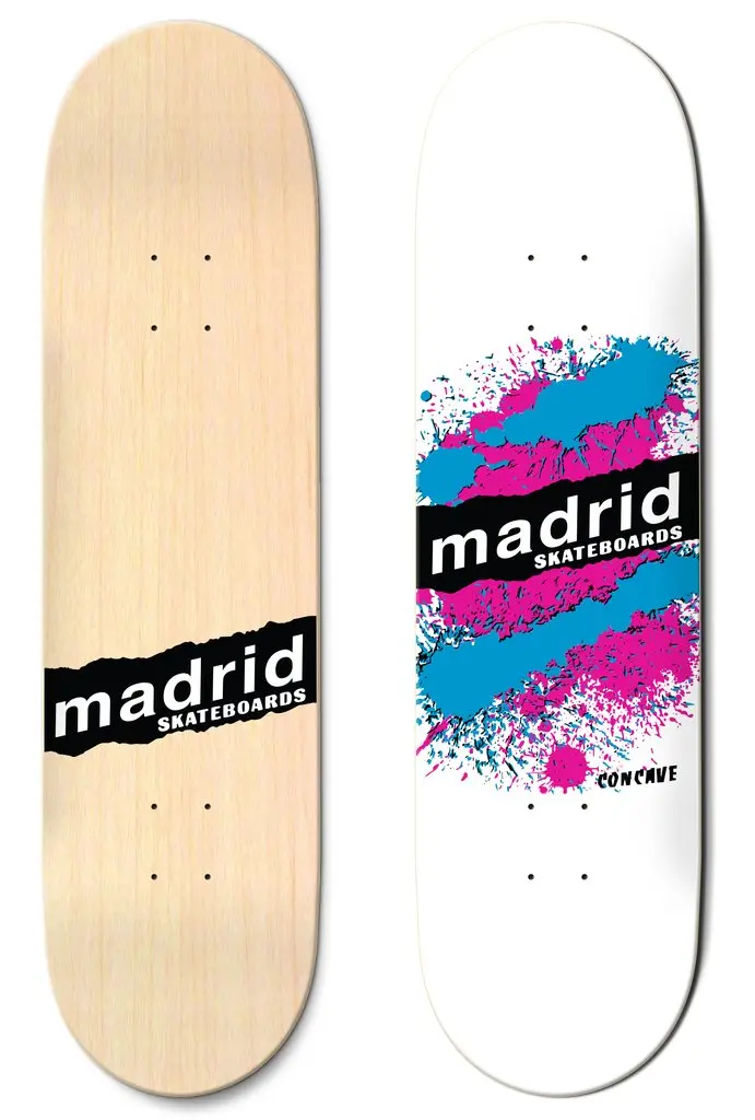 Madrid - Explosion White Street Deck (M-Core) 1