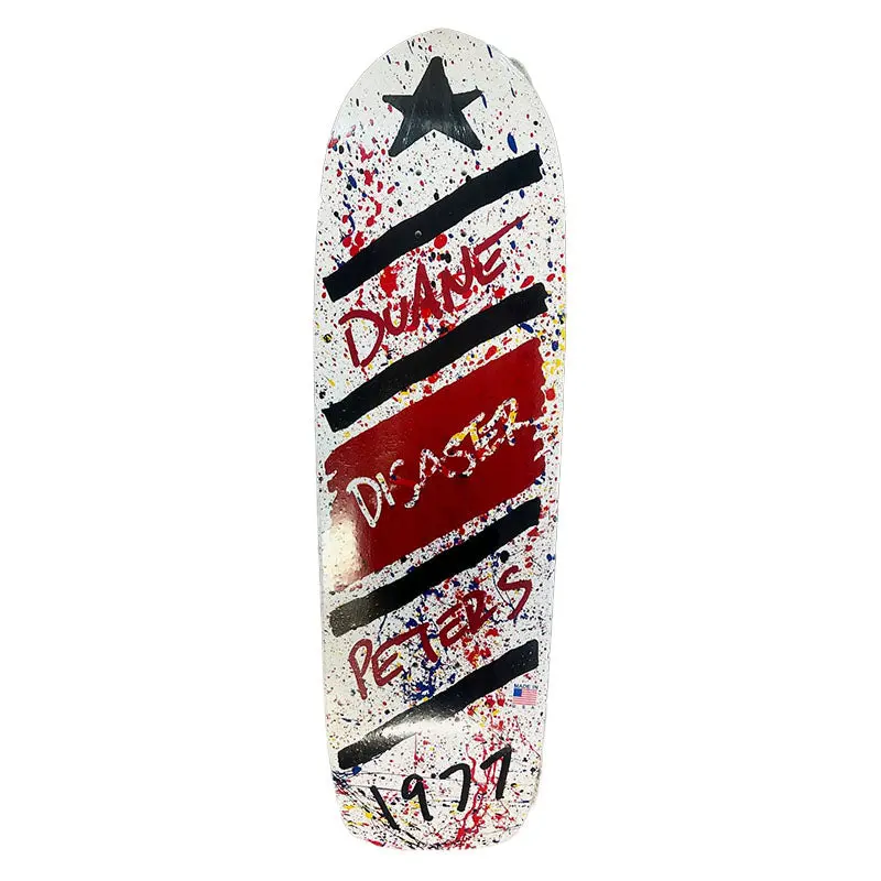 "Og" Magic Skateboards 9.5" X 32.5" Duane Peters Hand Painted Skateboard Deck 1