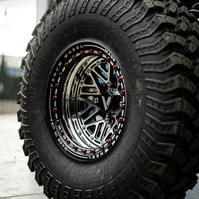 V-13 Beadlock Utv Wheels Lightweight Billet Aluminum For Can Am Rzr Yxz 6