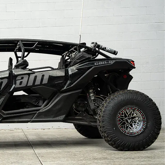 V-13 Beadlock Utv Wheels Lightweight Billet Aluminum For Can Am Rzr Yxz 5