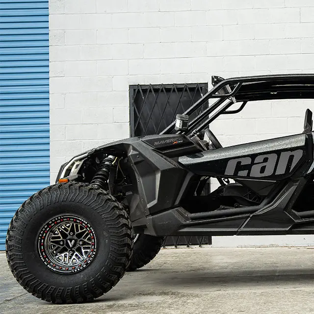 V-13 Beadlock Utv Wheels Lightweight Billet Aluminum For Can Am Rzr Yxz 4