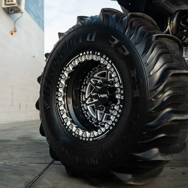 Can Am Maverick R Wheels V-11 Vnm Forged Beadlock Utv Wheels 6 Lug 1