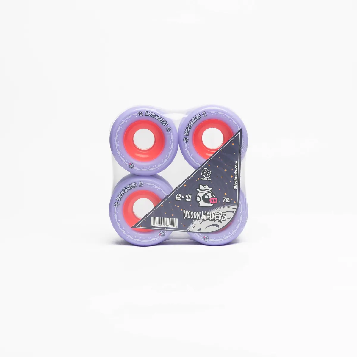 88 Wheels - 65Mm Mooonwalker 78A 1