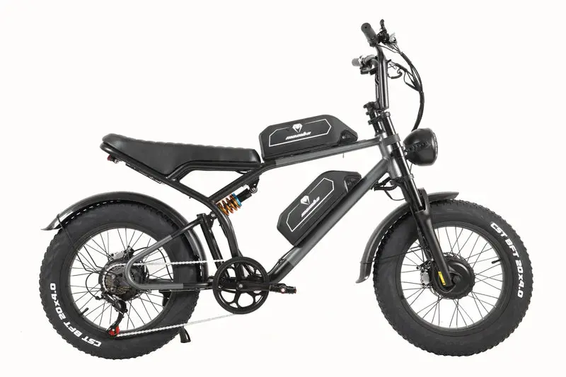 Mamba Dueler - Dual Motor - Dual Battery - Dual Suspension - Fat Tyre Ebike 1