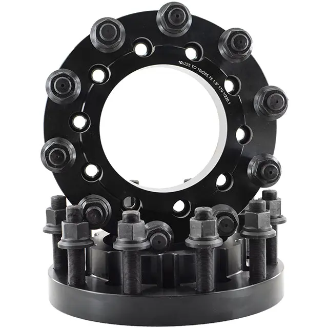 Ford 8X6.5" To 10X285.75 8 To 10 Lug Wheel Adapters Billet Aluminum 5