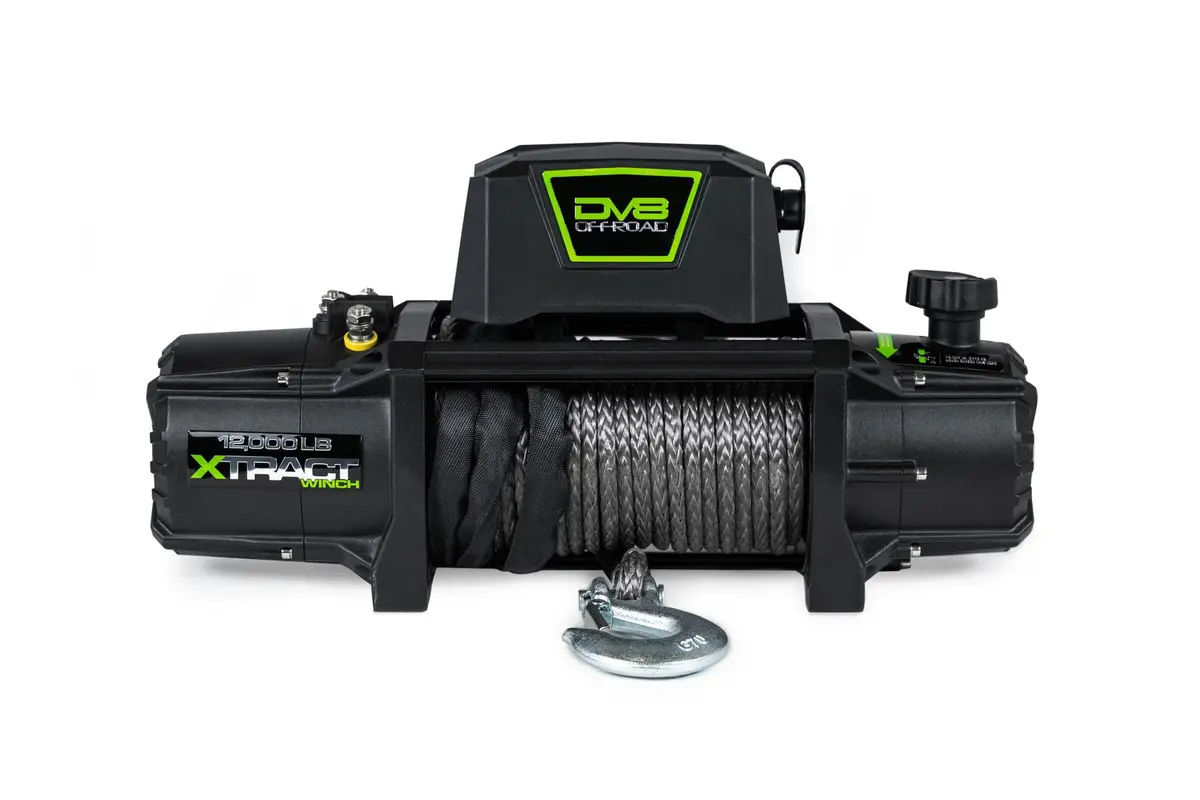 Dv8 Xtract 12K Synthetic Rope Winch 1