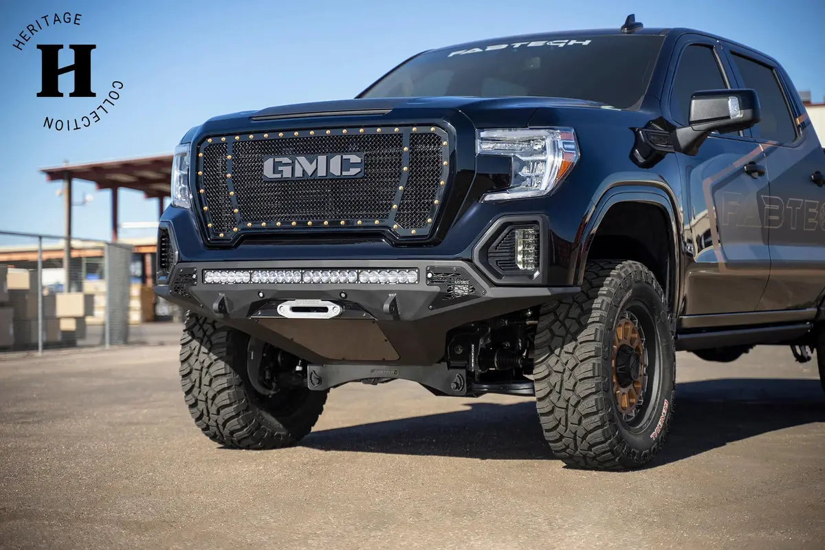 2019-2021 Gmc Sierra 1500 Stealth Fighter Front Bumper | Heritage 1