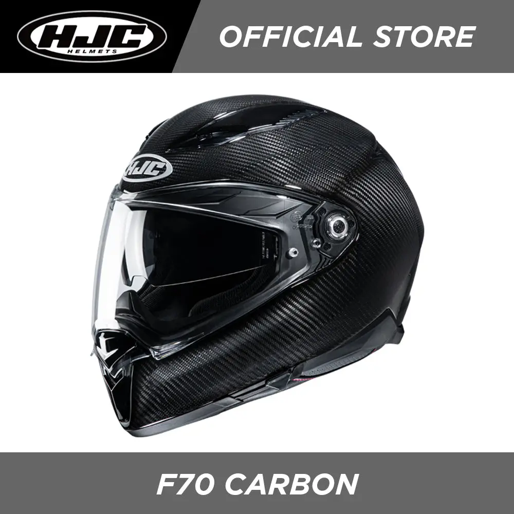Hjc Helmets F70 Carbon Glossy Black 1