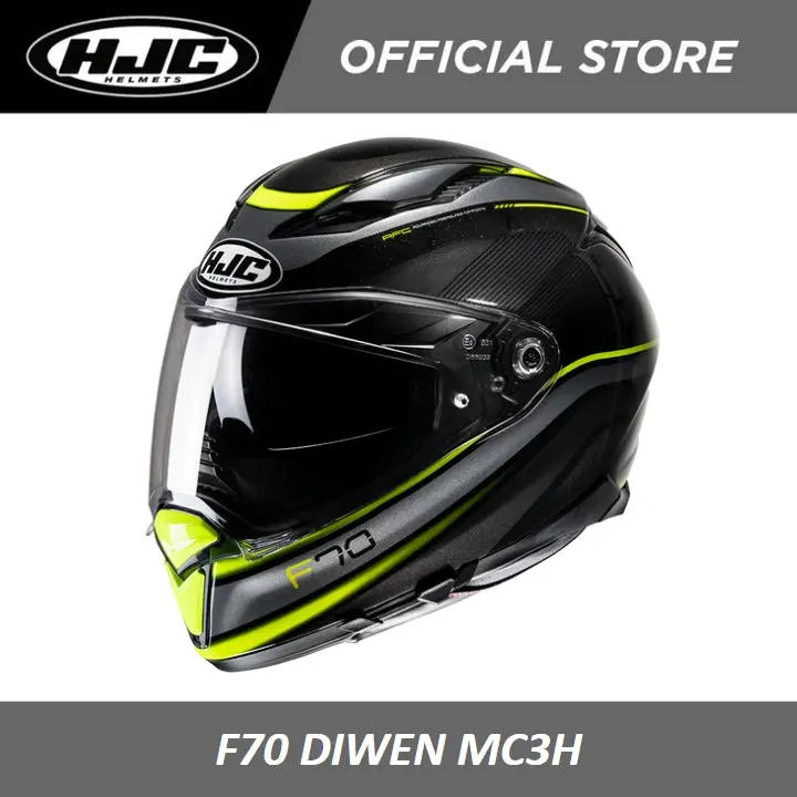 Hjc Helmets F70 Diwen Mc3h 1