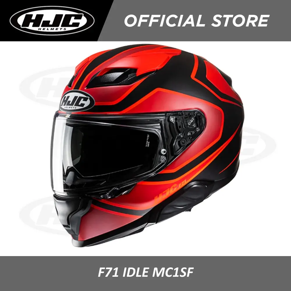 Hjc Helmets F71 Idle Mc1sf 1