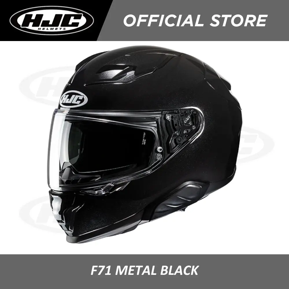 Hjc Helmets F71 Metal Black 1