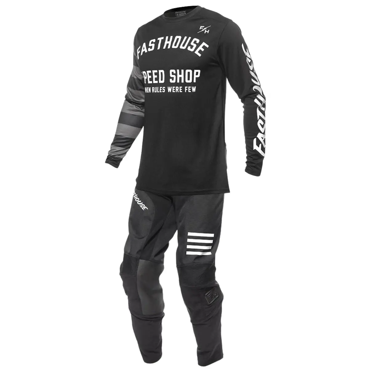 Fasthouse - Carbon Eternal Grindhouse Knox Jersey, Pant Combo 1
