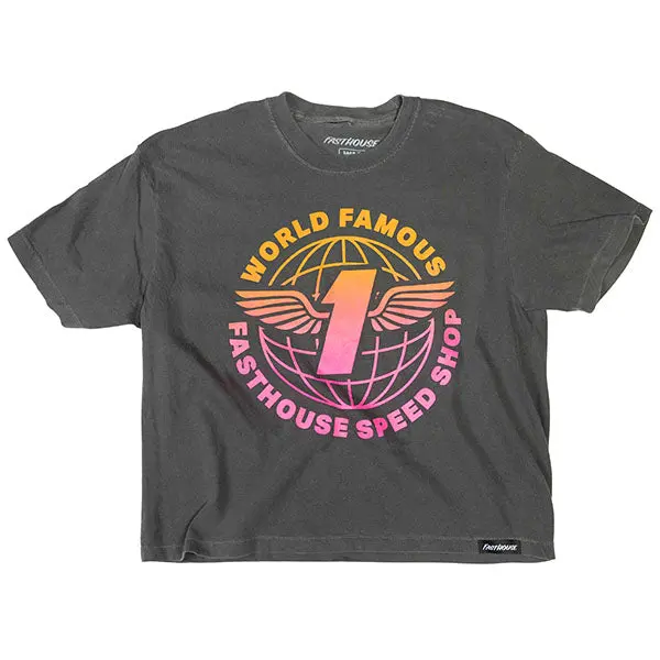 Fasthouse - Renown Crop Tee (Womens) 1