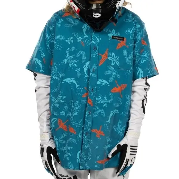 Fasthouse - Tb Island Hopper Hawaiian Shirt (Youth) 1