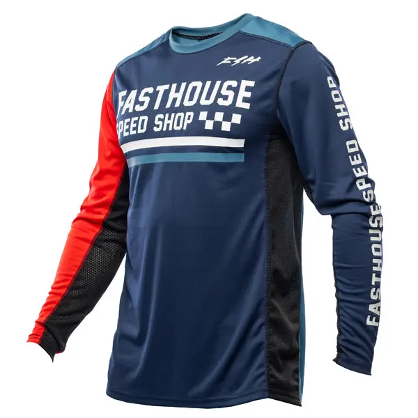 Fasthouse Grindhouse Hudson Performance Cycling Jersey - Image 3
