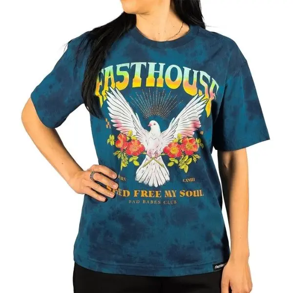 Fasthouse - Dove Relaxed Fit Tee (Womens) 1