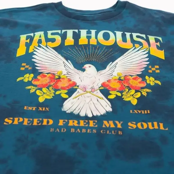Fasthouse - Dove Relaxed Fit Tee (Womens) 4