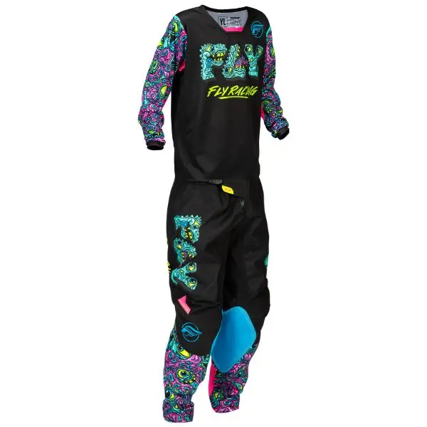 Fly Racing - Kinetic Mutant Jersey, Pant Combo (Youth) 1