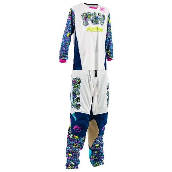 Fly Racing - Kinetic Mesh Mutant Jersey, Pant Combo (Youth) 1