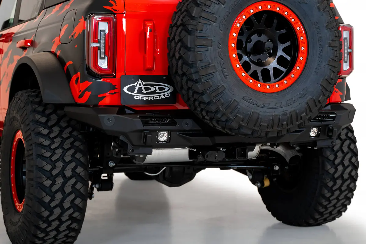 2021-2026 Ford Bronco Stealth Fighter Rear Bumper 1