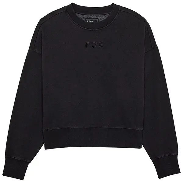 Fox Racing - Wordmark Oversized Crew Pullover (Womens) 1